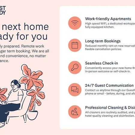 Lägenhet Guestready - Charming With A Garden